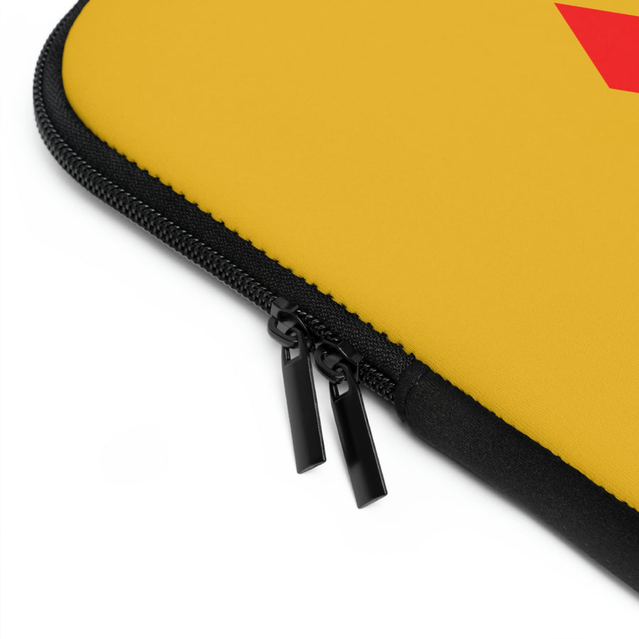 Yellow Mitsubishi Laptop Sleeve™