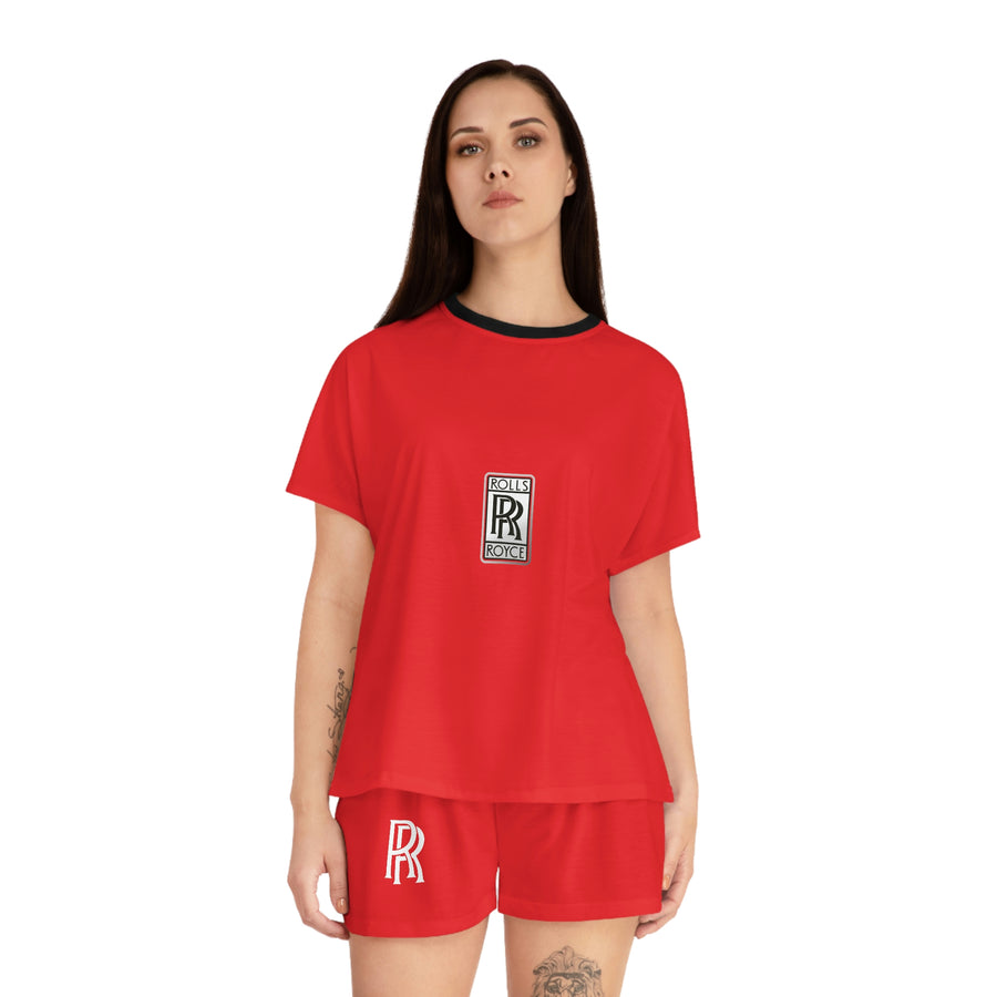 Women's Red Rolls Royce Short Pajama Set™