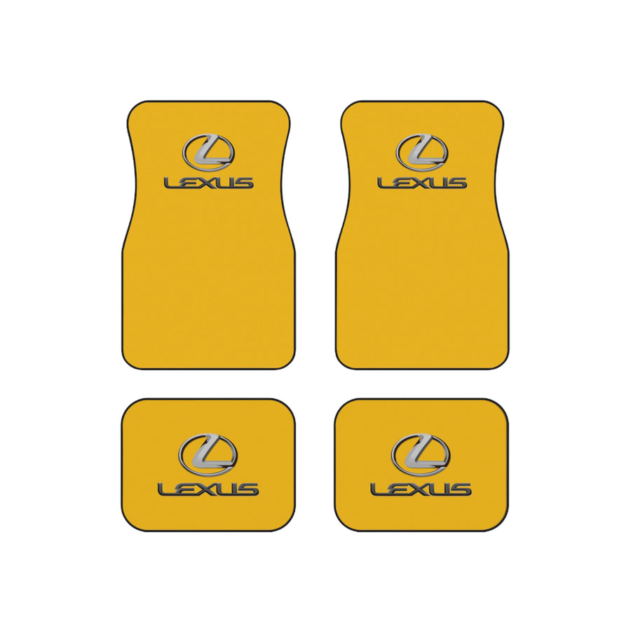 Yellow Lexus Car Mats (Set of 4)™