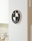 Wooden Wall BMW Clock™