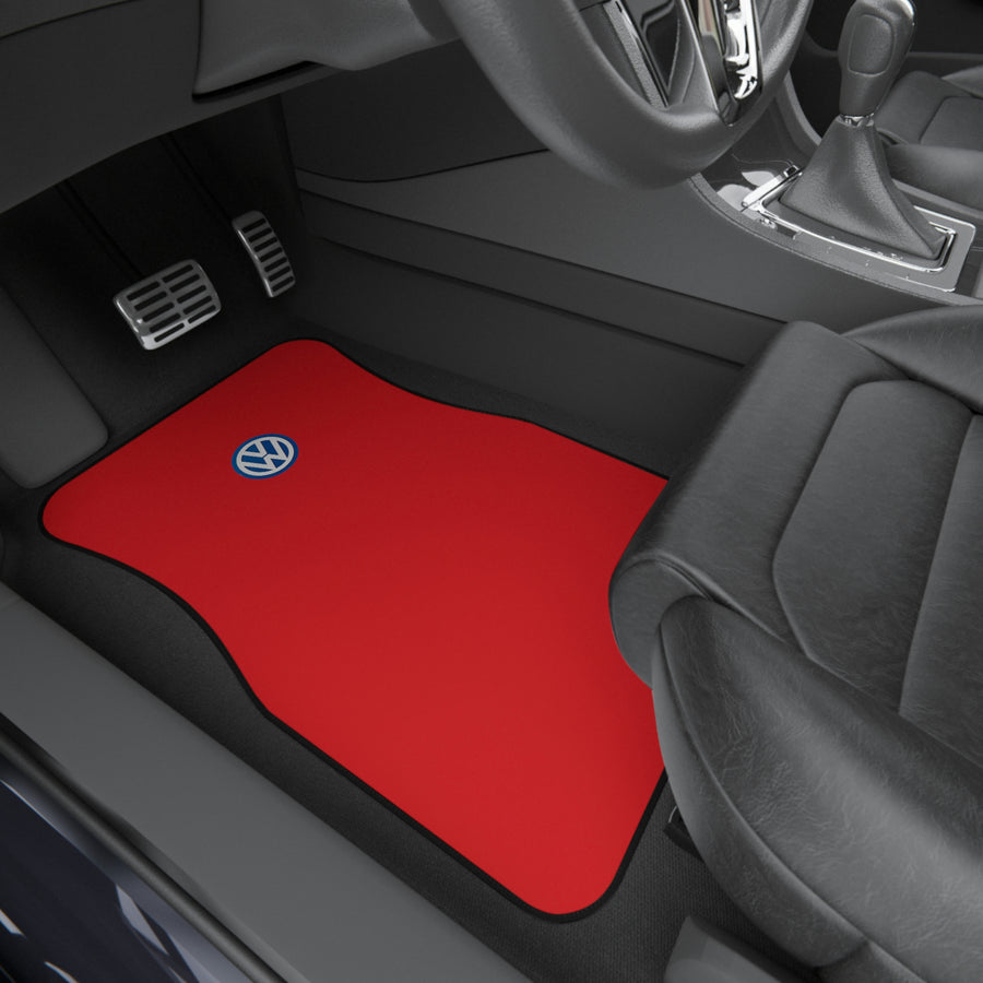 Red Volkswagen Car Mats (Set of 4)™