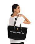 Black Leather Shoulder Porsche Bag™