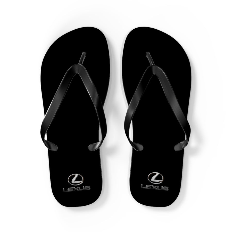 Unisex Black Lexus Flip Flops™