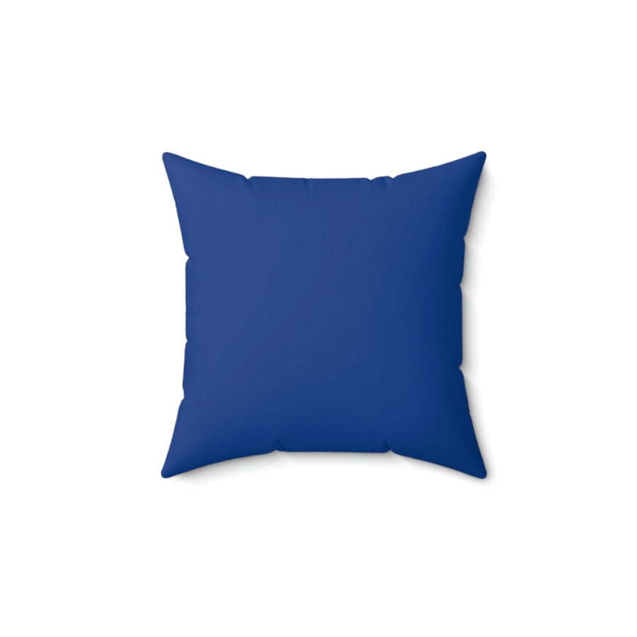 Dark Blue Volkswagen Spun Polyester Square Pillow™