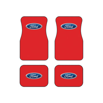 Red Ford Car Mats (Set of 4)™