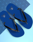 Unisex Dark Blue Lexus Flip Flops™