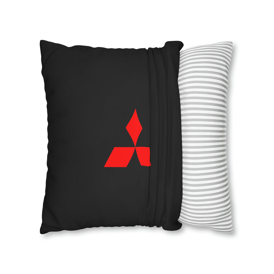 Black Mitsubishi Spun Polyester pillowcase™