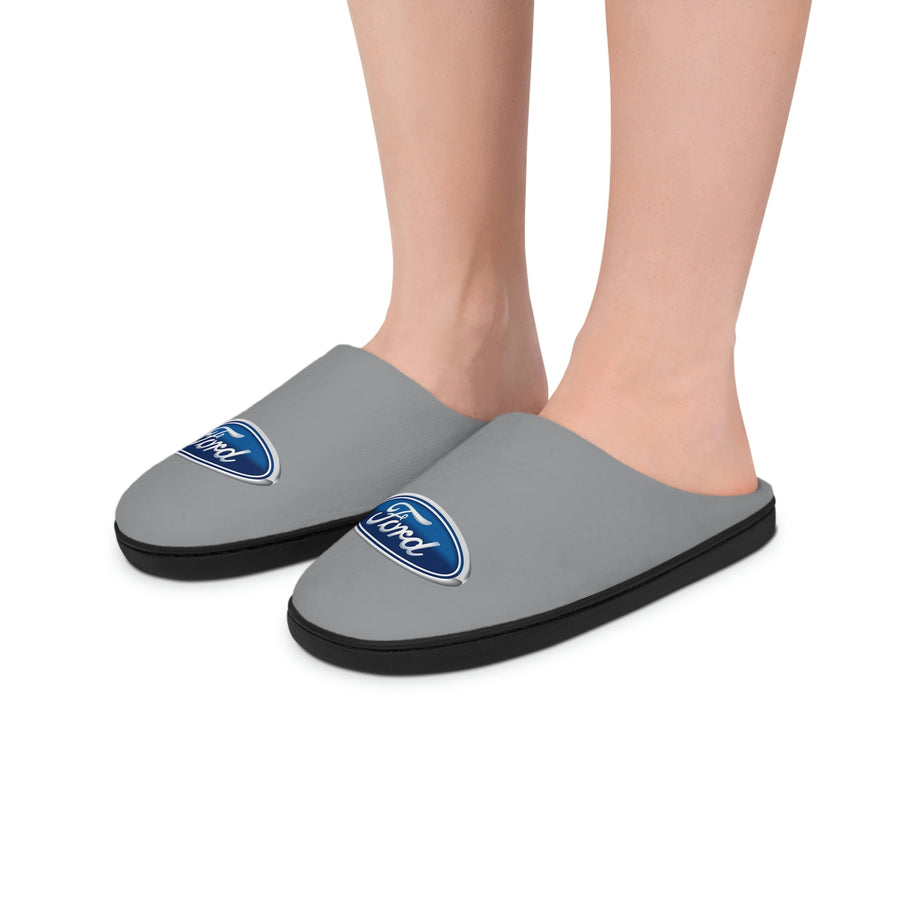 Unisex Grey Ford Indoor Slippers™