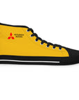 Women's Yellow Mitsubishi High Top Sneakers™