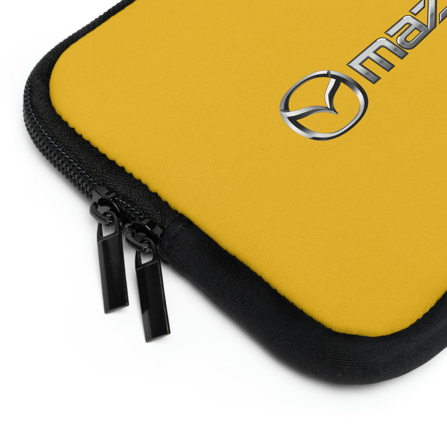 Yellow Mazda Laptop Sleeve™