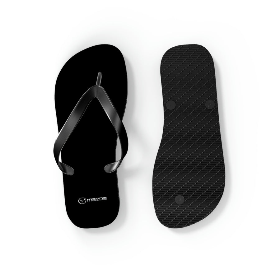 Unisex Black Mazda Flip Flops™