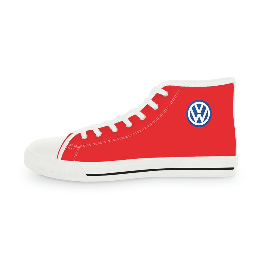 Men's Red Volkswagen High Top Sneakers™