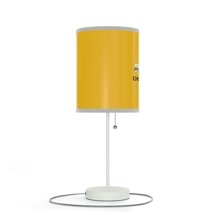 Yellow Chevrolet Lamp on a Stand, US|CA plug™