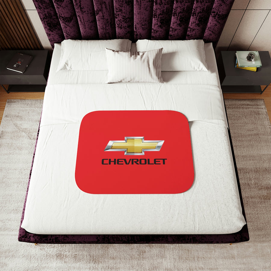 Red Chevrolet Sherpa Blanket™