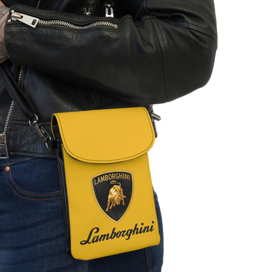 Small Yellow Lamborghini Cell Phone Wallet™