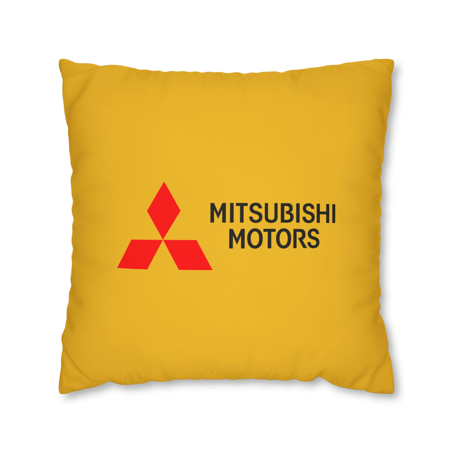 Yellow Mitsubishi Spun Polyester pillowcase™