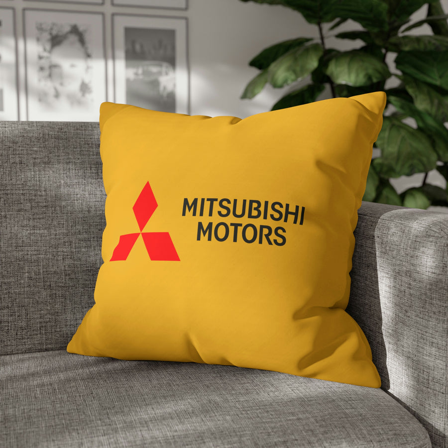 Yellow Mitsubishi Spun Polyester pillowcase™