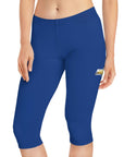 Women's Dark Blue Chevrolet Capri Leggings™