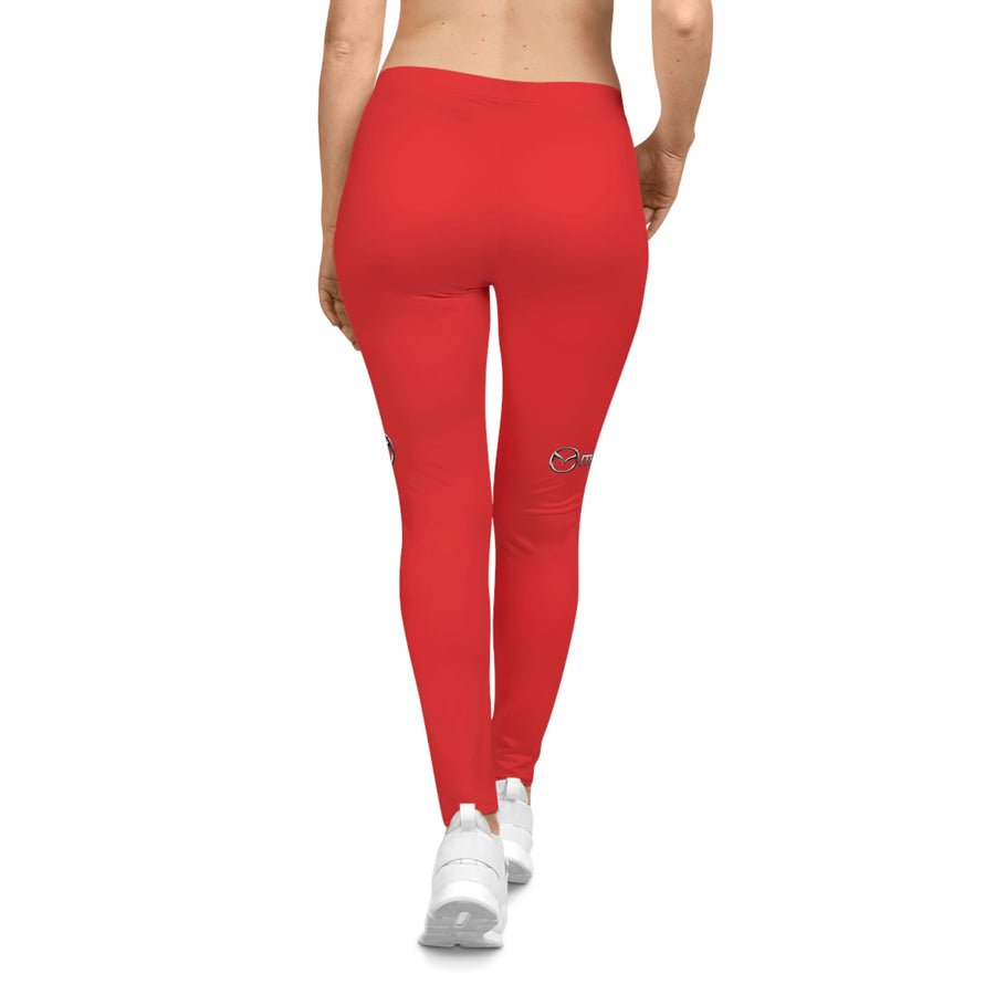 Women's Red Mazda Casual Leggings™