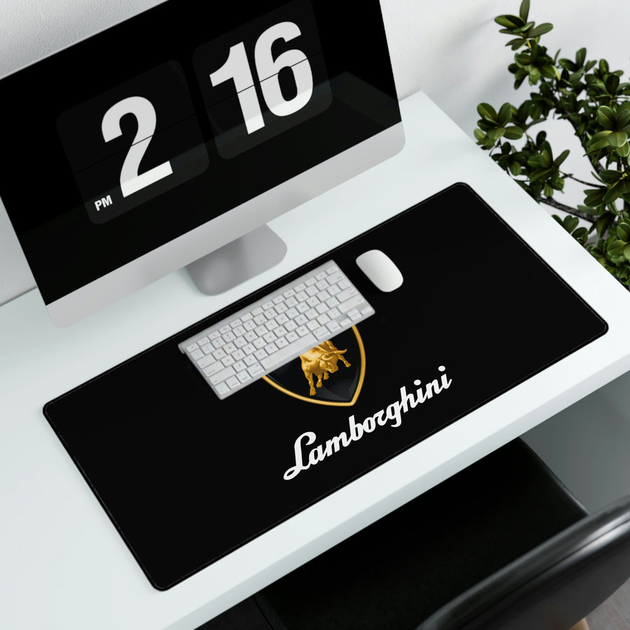 Black Lamborghini Desk Mats™