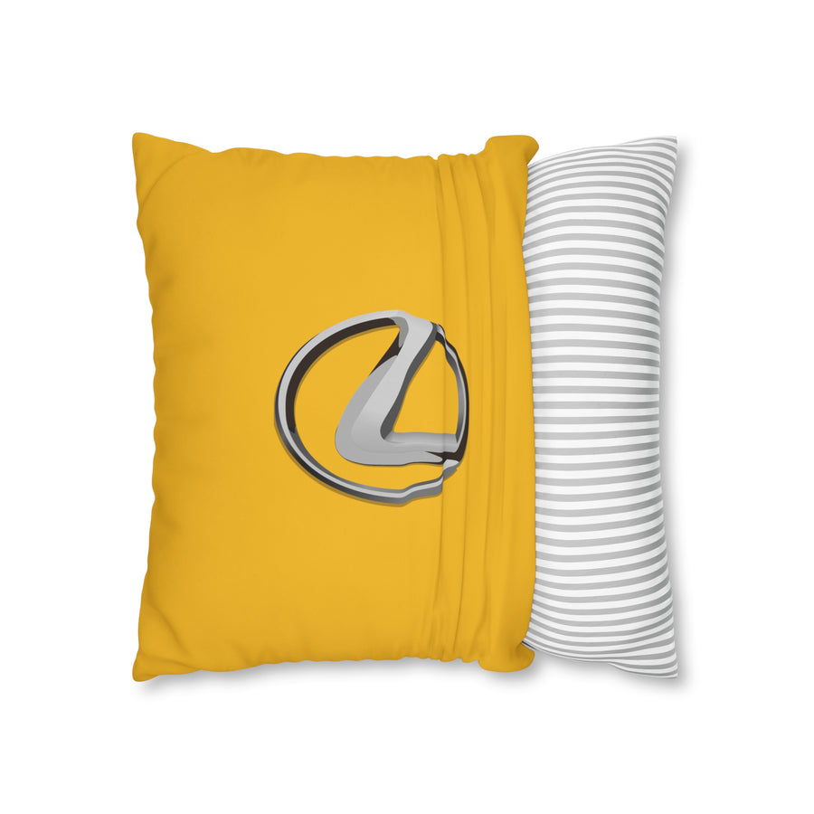 Yellow Lexus Spun Polyester pillowcase™