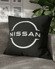 Black Spun Polyester Nissan GTR pillowcase™