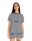 Women's Grey Ford Short Pajama Set™