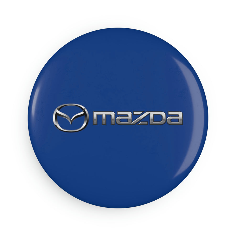 Dark Blue Mazda Button Magnet, Round (10 pcs)™