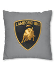 Grey Lamborghini Spun Polyester pillowcase™