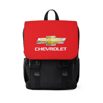 Unisex Red Chevrolet Casual Shoulder Backpack™