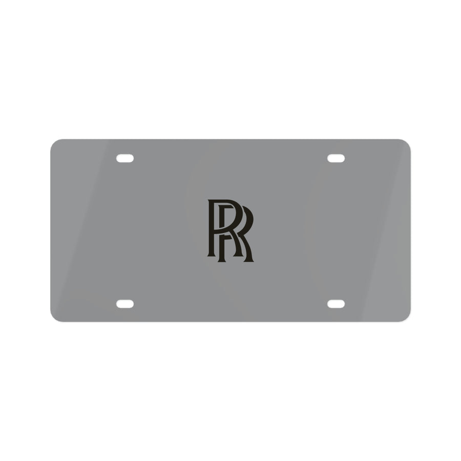 Grey Rolls Royce License Plate™