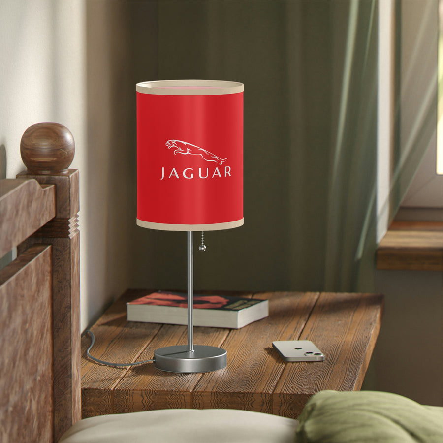 Red Jaguar Lamp on a Stand, US|CA plug™