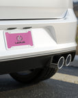Light Pink Lexus License Plate™