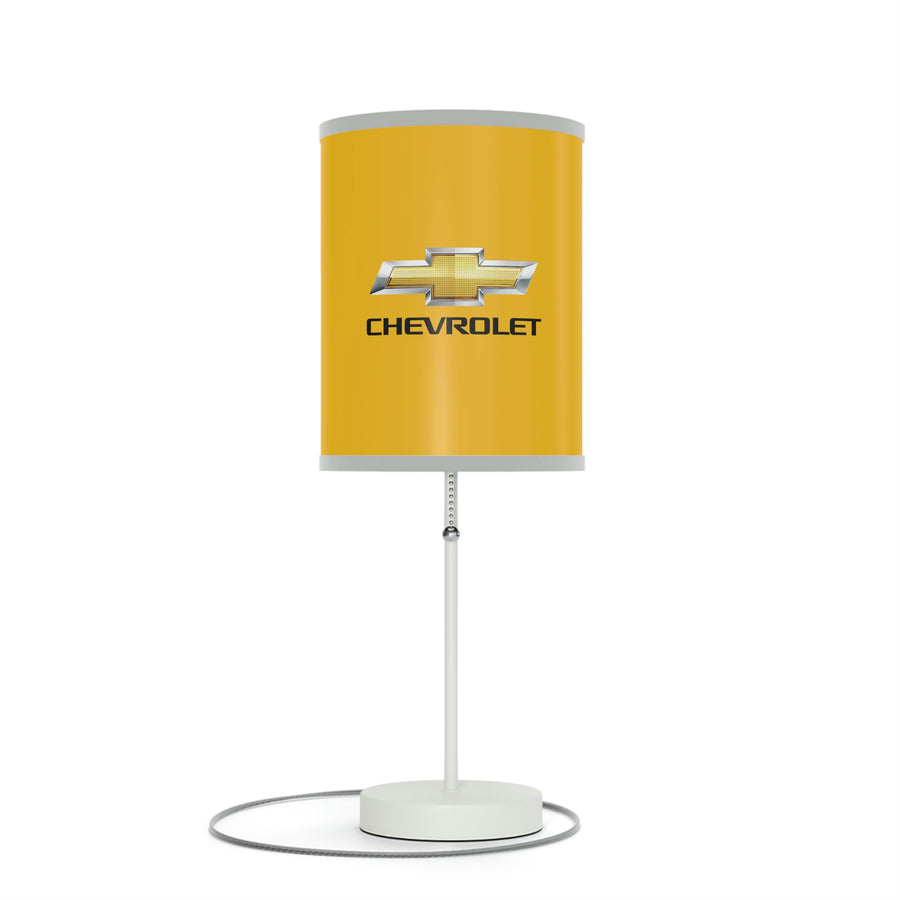 Yellow Chevrolet Lamp on a Stand, US|CA plug™