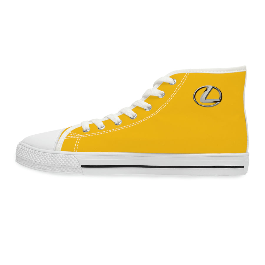 Women's Yellow Lexus High Top Sneakers™