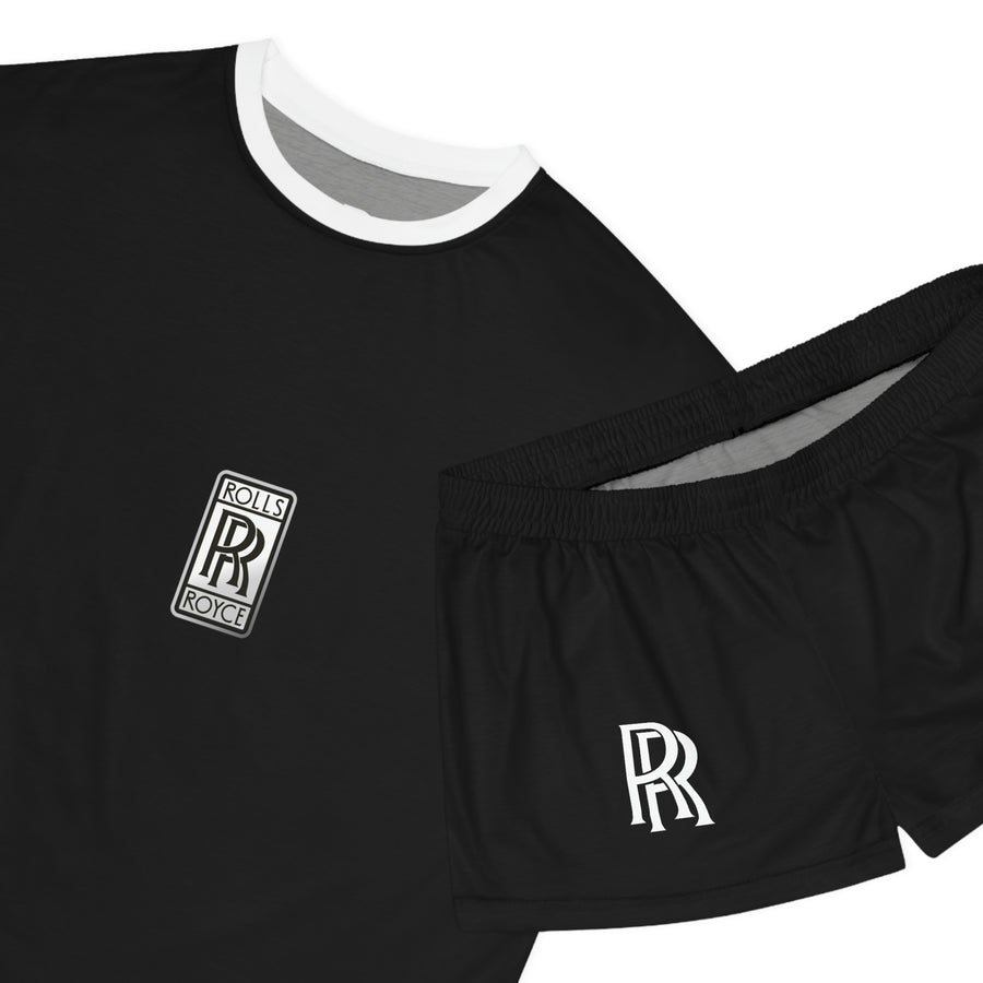Women's Black Rolls Royce Short Pajama Set™