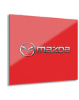 Red Mazda Acrylic Prints (French Cleat Hanging)™