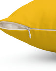 Yellow Mclaren Spun Polyester Square Pillow™