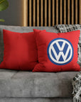 Red Volkswagen Spun Polyester pillowcase™