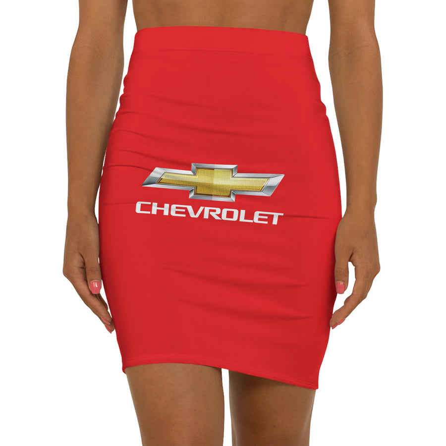 Women's Red Chevrolet Mini Skirt™