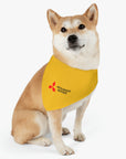 Yellow Mitsubishi Pet Bandana Collar™