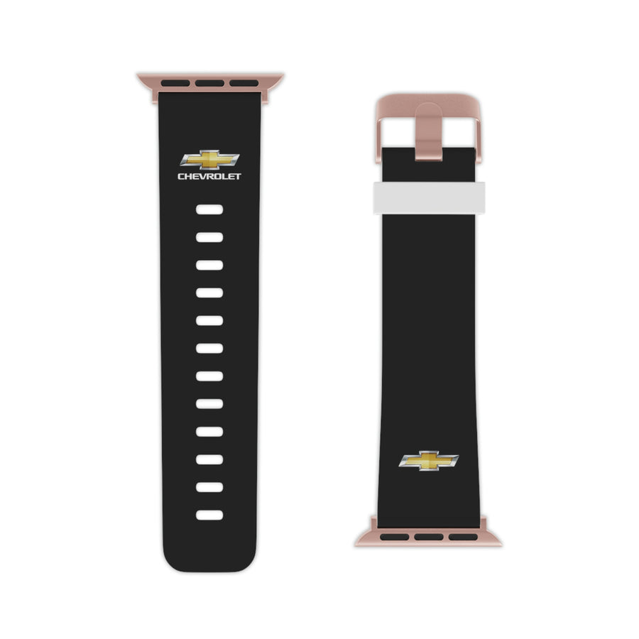 Black Chevrolet Watch Band for Apple Watch™