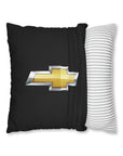 Black Chevrolet Spun Polyester pillowcase™