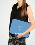 Light Blue Jaguar Laptop Sleeve™