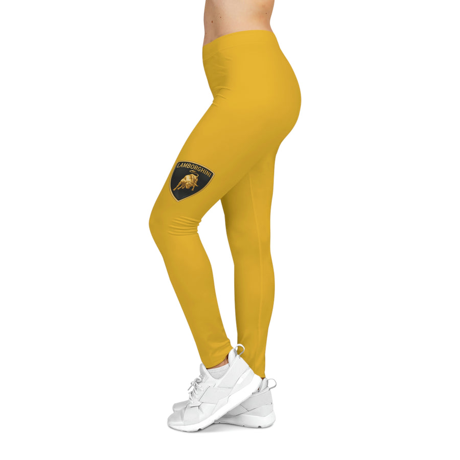 Women's Yellow Lamborghini Casual Leggings™