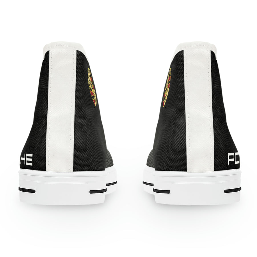 Women's Black High Top Porsche Sneakers™