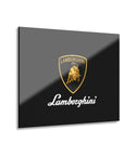 Black Lamborghini Acrylic Prints (French Cleat Hanging)™