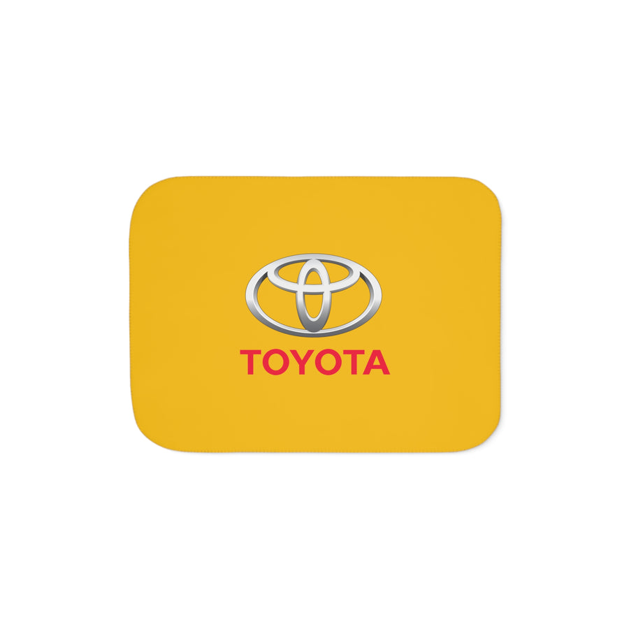 Yellow Toyota Sherpa Blanket™