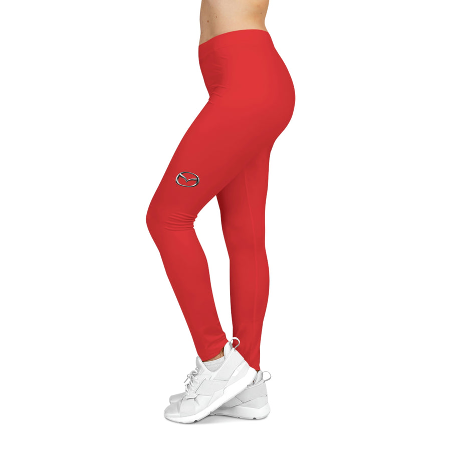 Women's Red Mazda Casual Leggings™