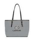 Grey Lexus Leather Shoulder Bag™